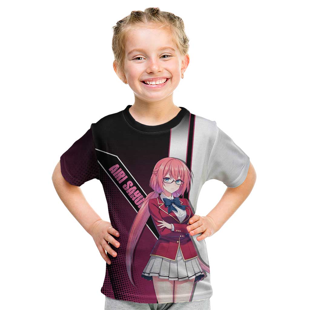 Airi Sakura Kid T Shirt Shy Moe-Inspired Anime Style