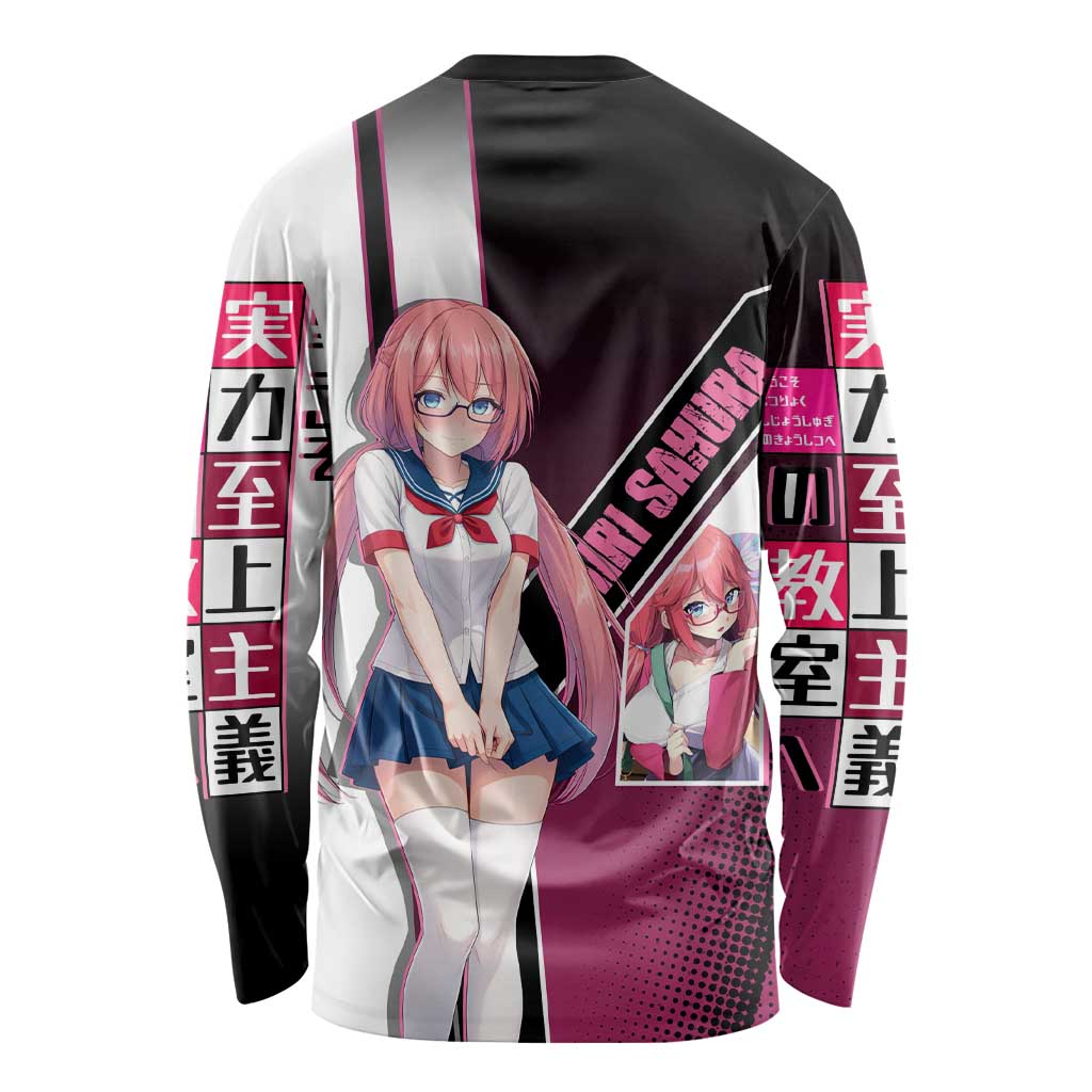 Airi Sakura Long Sleeve Shirt Shy Moe-Inspired Anime Style