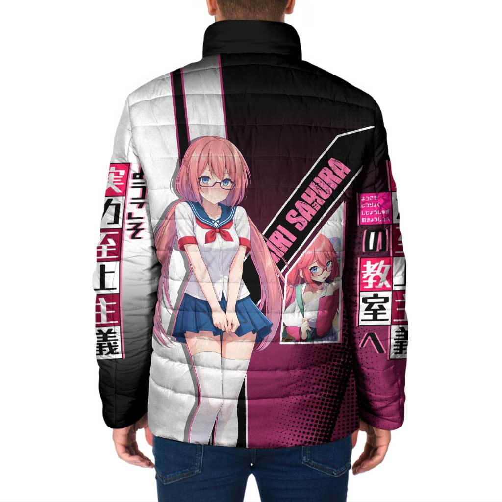 Airi Sakura Padded Jacket Shy Moe-Inspired Anime Style