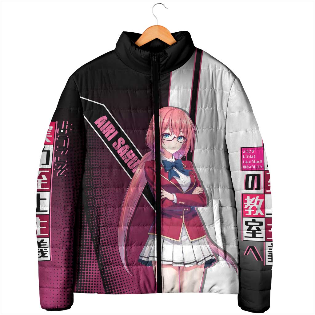 Airi Sakura Padded Jacket Shy Moe-Inspired Anime Style