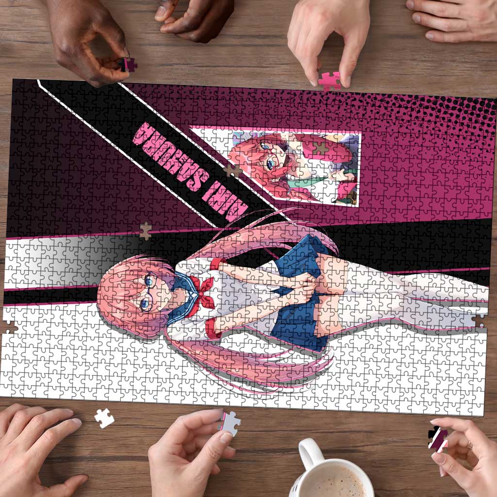 Airi Sakura Puzzle Shy Moe-Inspired Anime Style