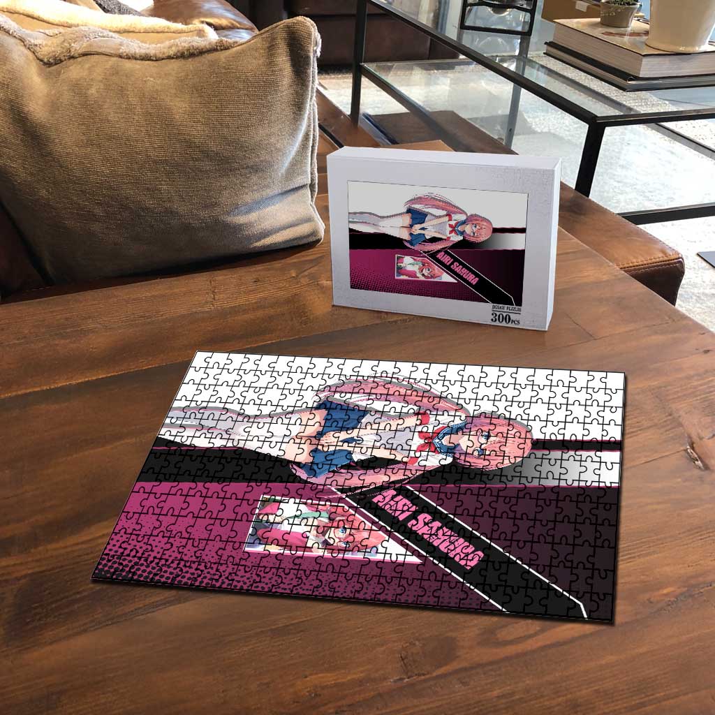 Airi Sakura Puzzle Shy Moe-Inspired Anime Style
