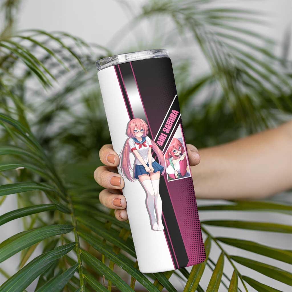 Airi Sakura Skinny Tumbler Shy Moe-Inspired Anime Style