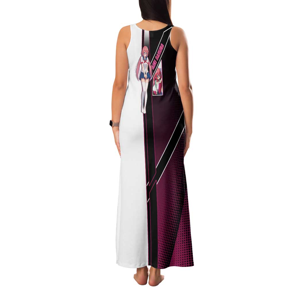 Airi Sakura Tank Maxi Dress Shy Moe-Inspired Anime Style