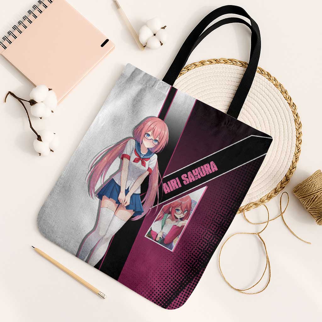 Airi Sakura Tote Bag Shy Moe-Inspired Anime Style