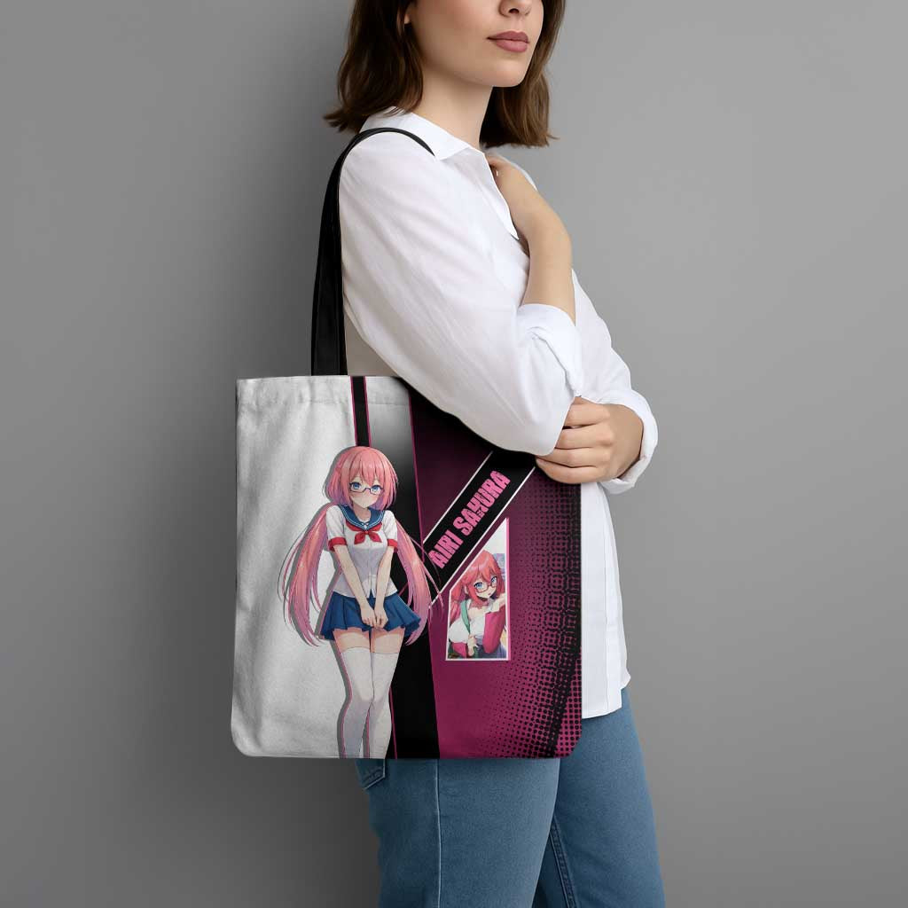 Airi Sakura Tote Bag Shy Moe-Inspired Anime Style