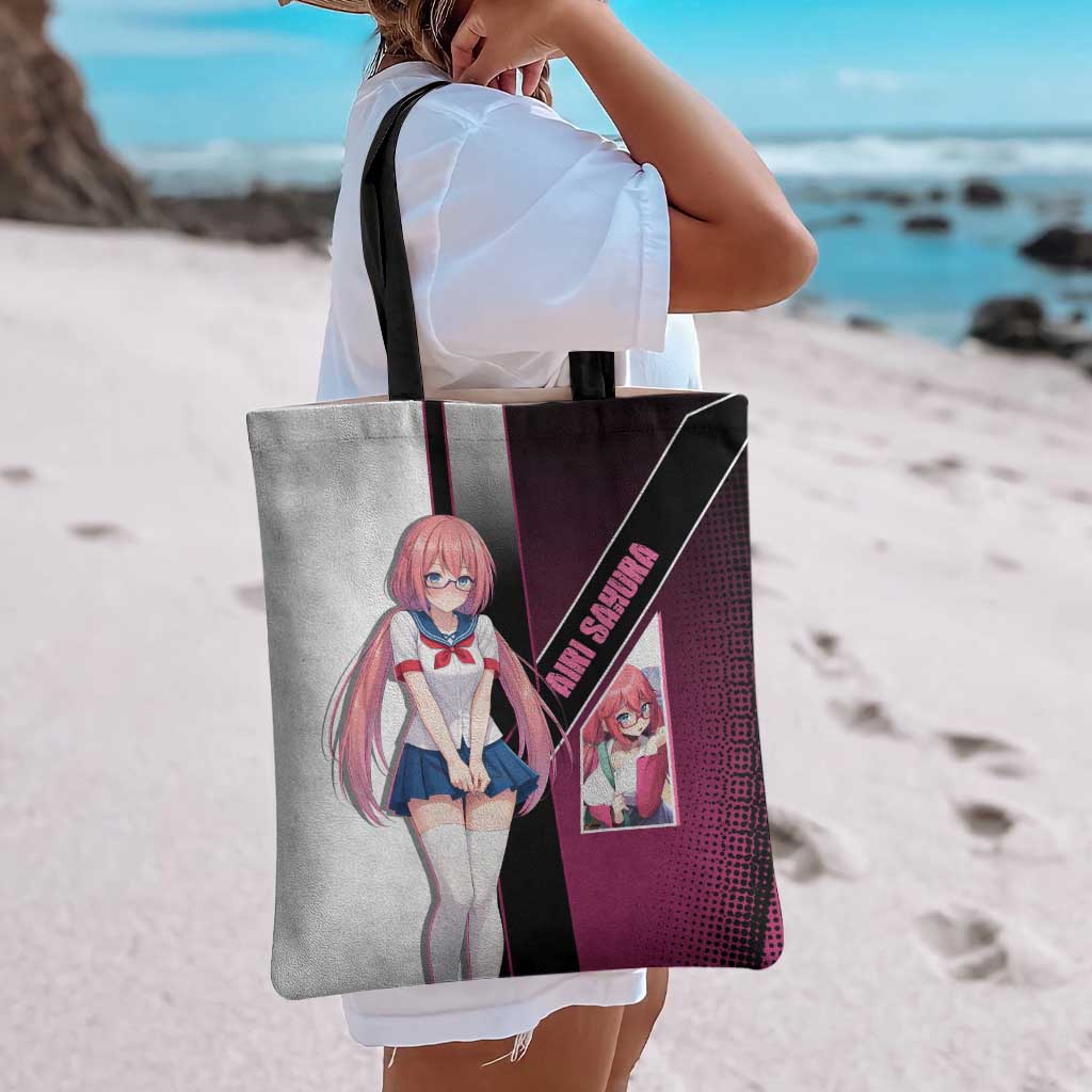Airi Sakura Tote Bag Shy Moe-Inspired Anime Style
