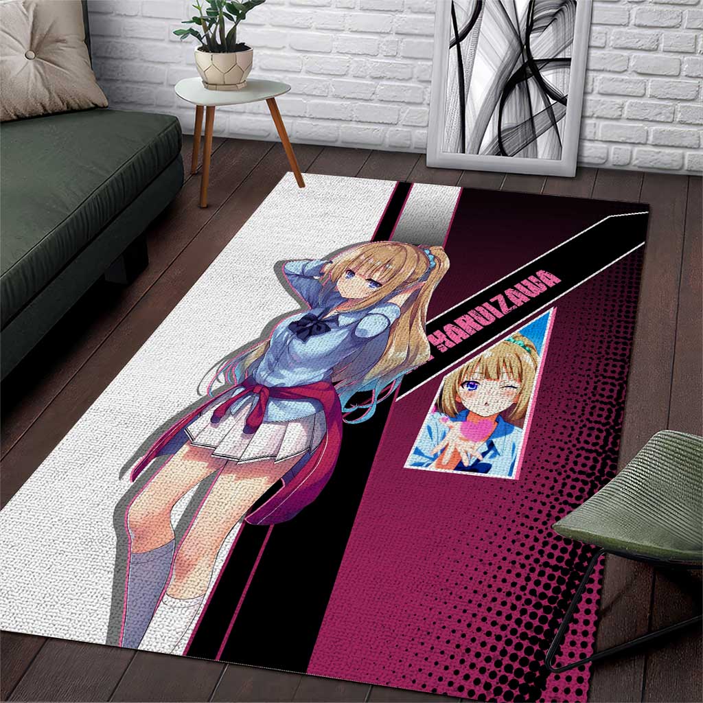 Kei Karuizawa Area Rug Playful Modern School Anime Style