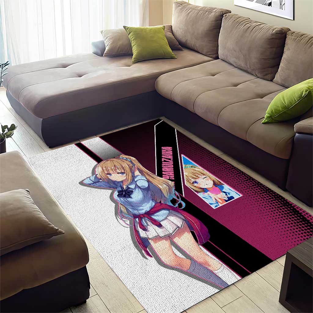 Kei Karuizawa Area Rug Playful Modern School Anime Style