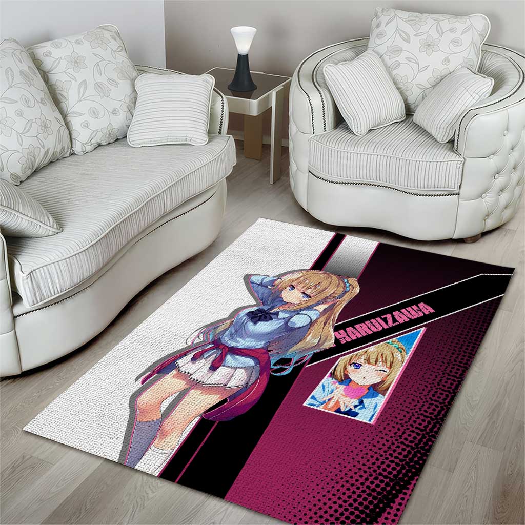 Kei Karuizawa Area Rug Playful Modern School Anime Style