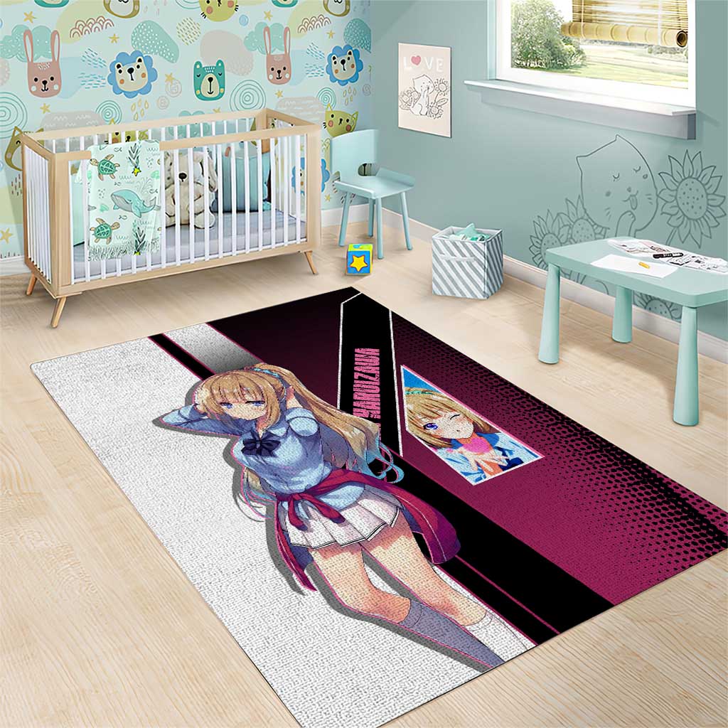 Kei Karuizawa Area Rug Playful Modern School Anime Style