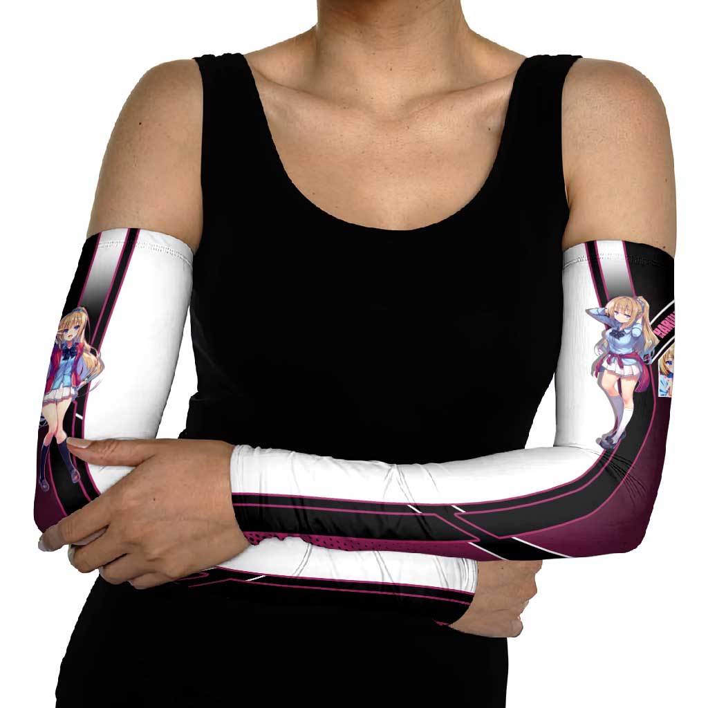 Kei Karuizawa Arm Sleeves Playful Modern School Anime Style