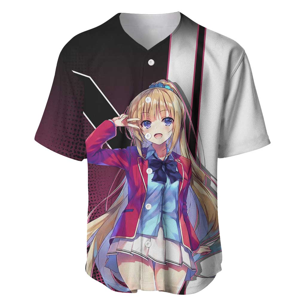 Kei Karuizawa Baseball Jersey Playful Modern School Anime Style
