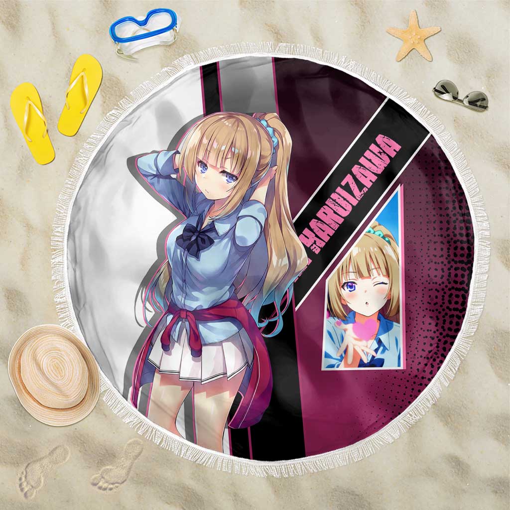 Kei Karuizawa Beach Blanket Playful Modern School Anime Style