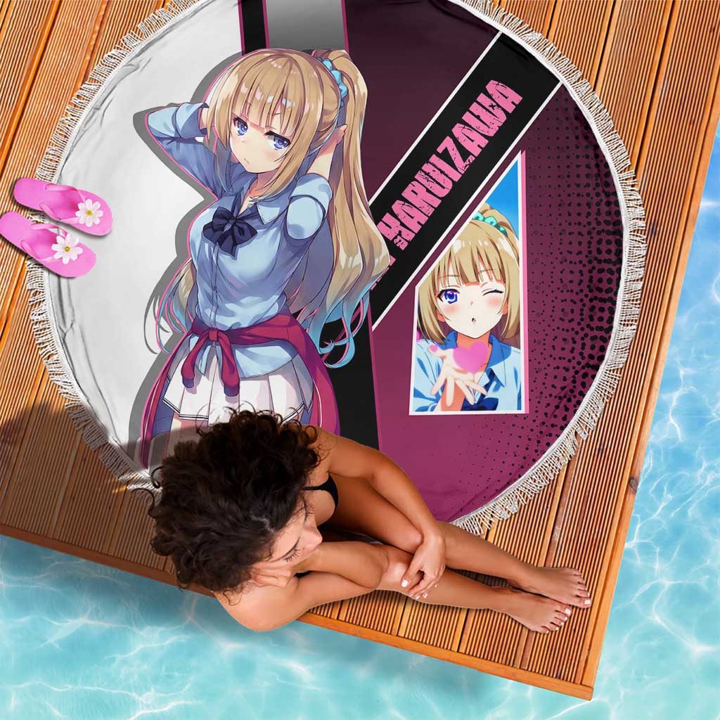Kei Karuizawa Beach Blanket Playful Modern School Anime Style