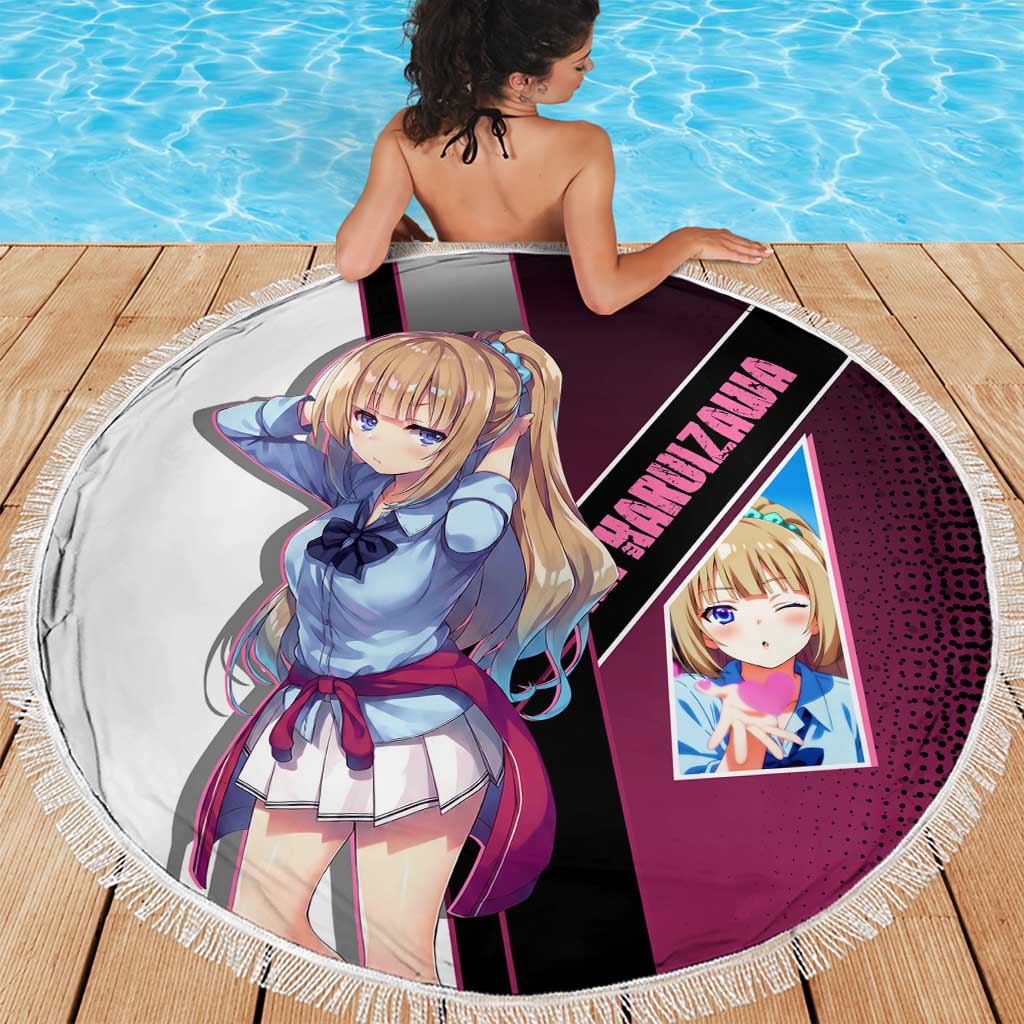 Kei Karuizawa Beach Blanket Playful Modern School Anime Style