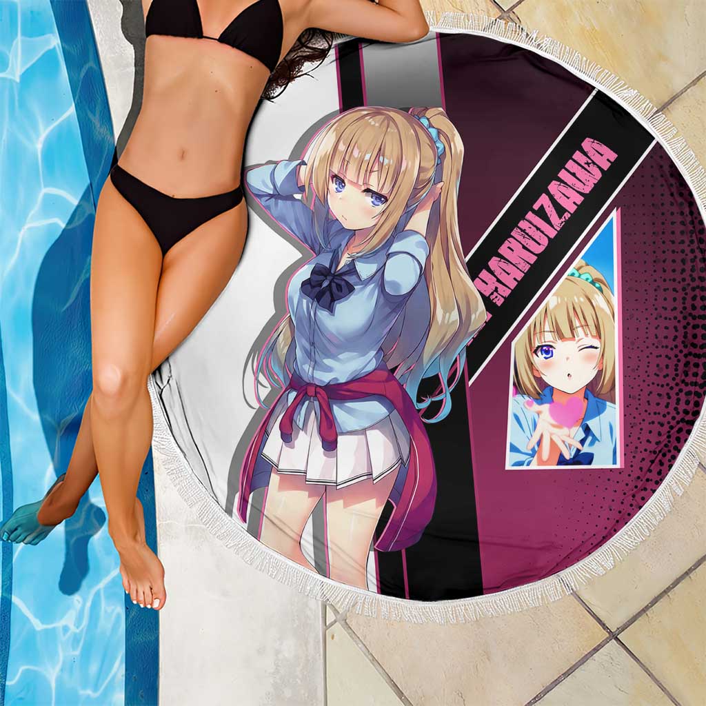 Kei Karuizawa Beach Blanket Playful Modern School Anime Style