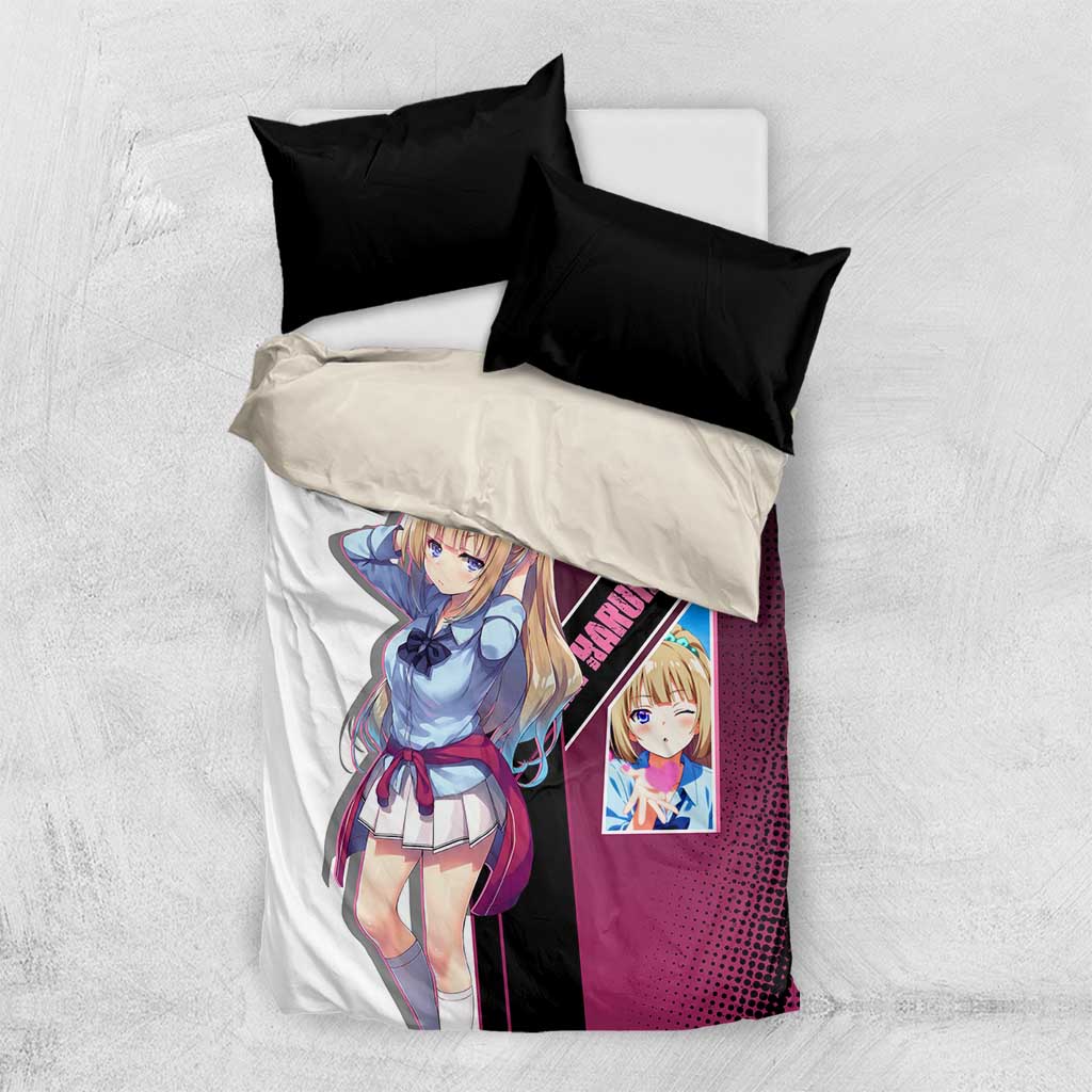 Kei Karuizawa Bedding Set Playful Modern School Anime Style