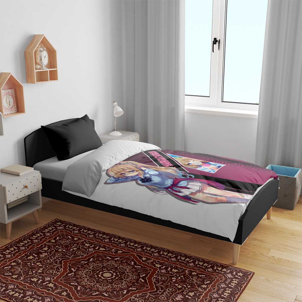 Kei Karuizawa Bedding Set Playful Modern School Anime Style