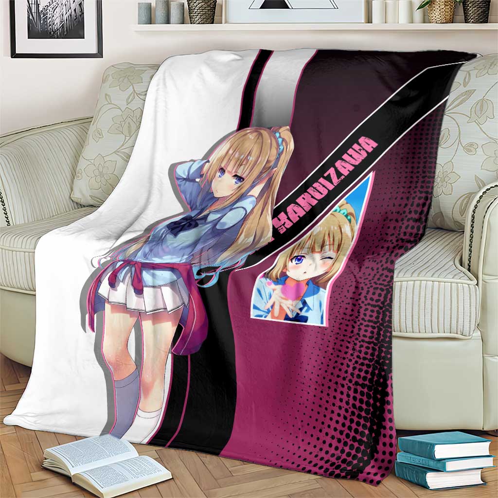 Kei Karuizawa Blanket Playful Modern School Anime Style