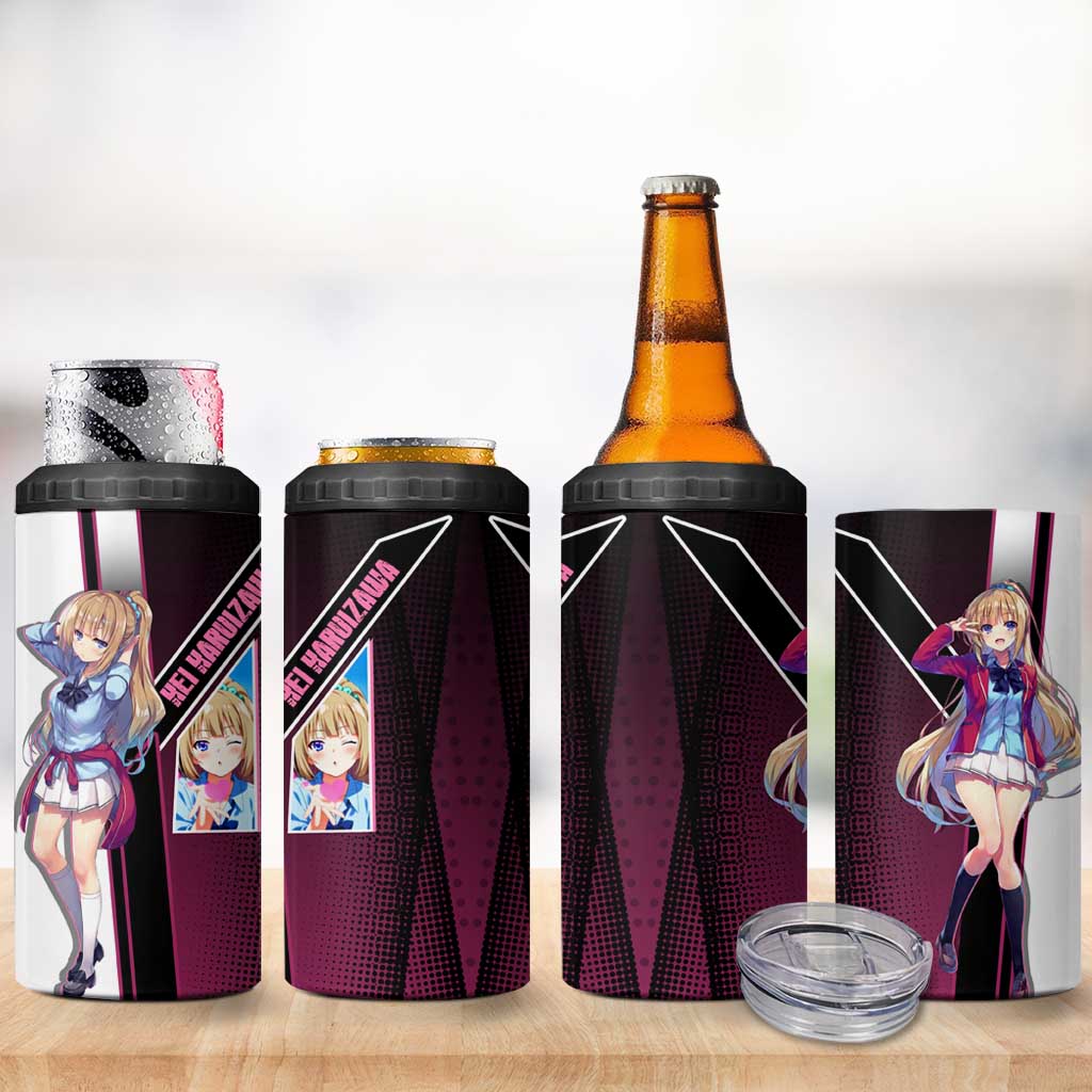 Kei Karuizawa 4 in 1 Can Cooler Tumbler Playful Modern School Anime Style