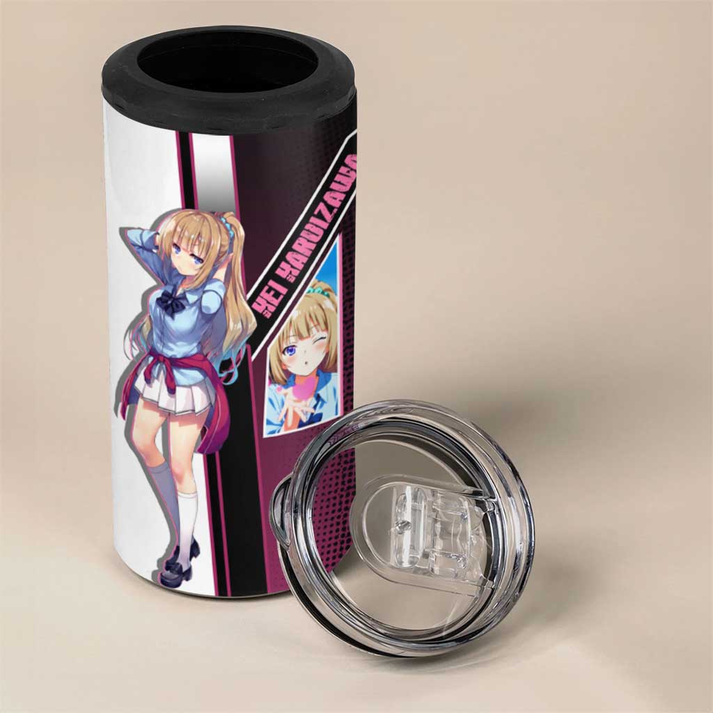 Kei Karuizawa 4 in 1 Can Cooler Tumbler Playful Modern School Anime Style