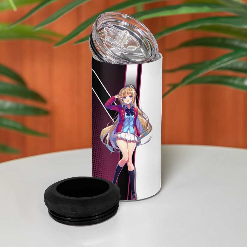 Kei Karuizawa 4 in 1 Can Cooler Tumbler Playful Modern School Anime Style