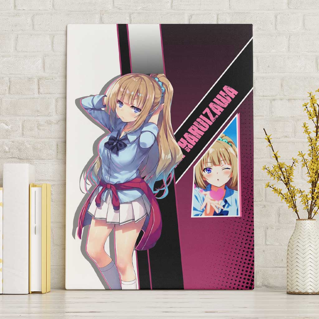 Kei Karuizawa Canvas Wall Art Playful Modern School Anime Style