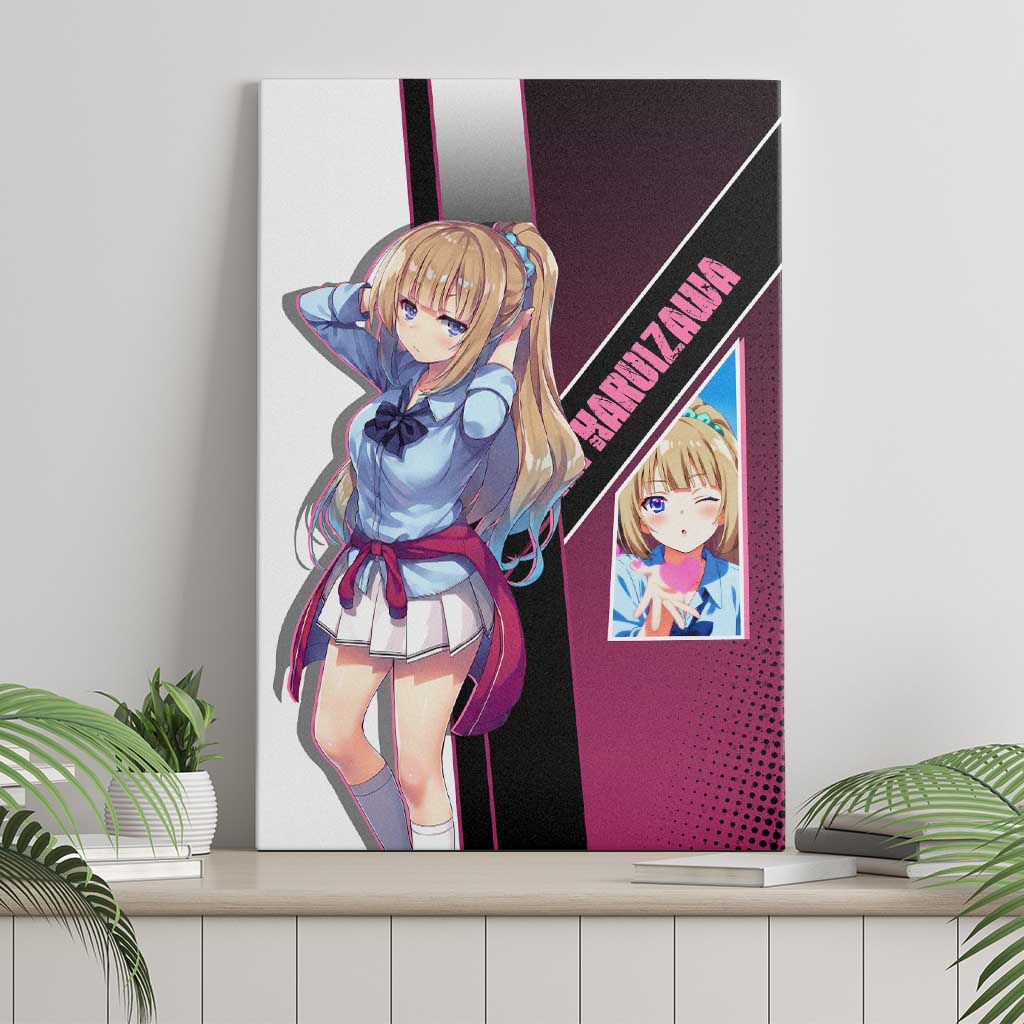 Kei Karuizawa Canvas Wall Art Playful Modern School Anime Style