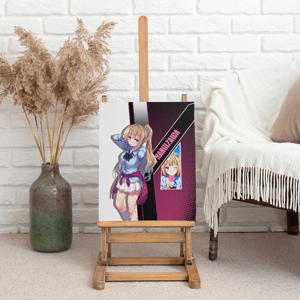 Kei Karuizawa Canvas Wall Art Playful Modern School Anime Style