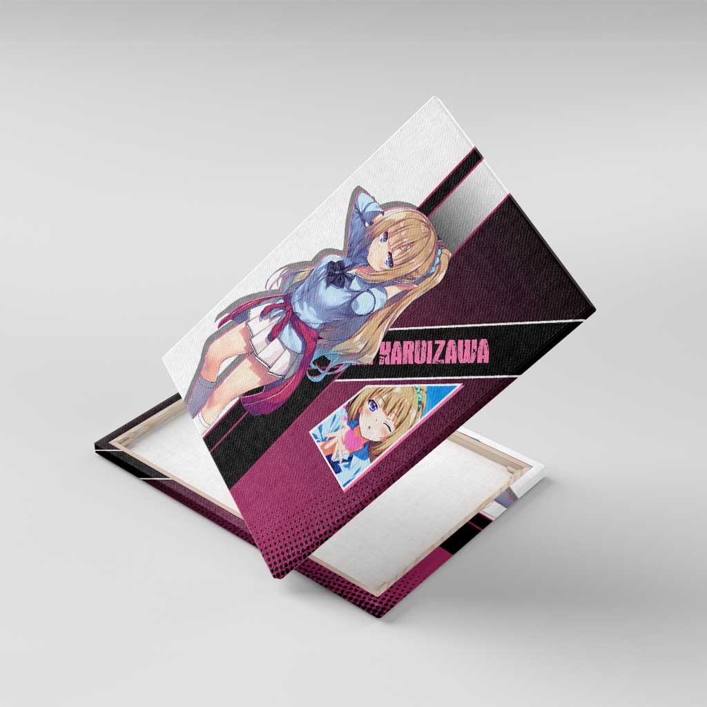 Kei Karuizawa Canvas Wall Art Playful Modern School Anime Style