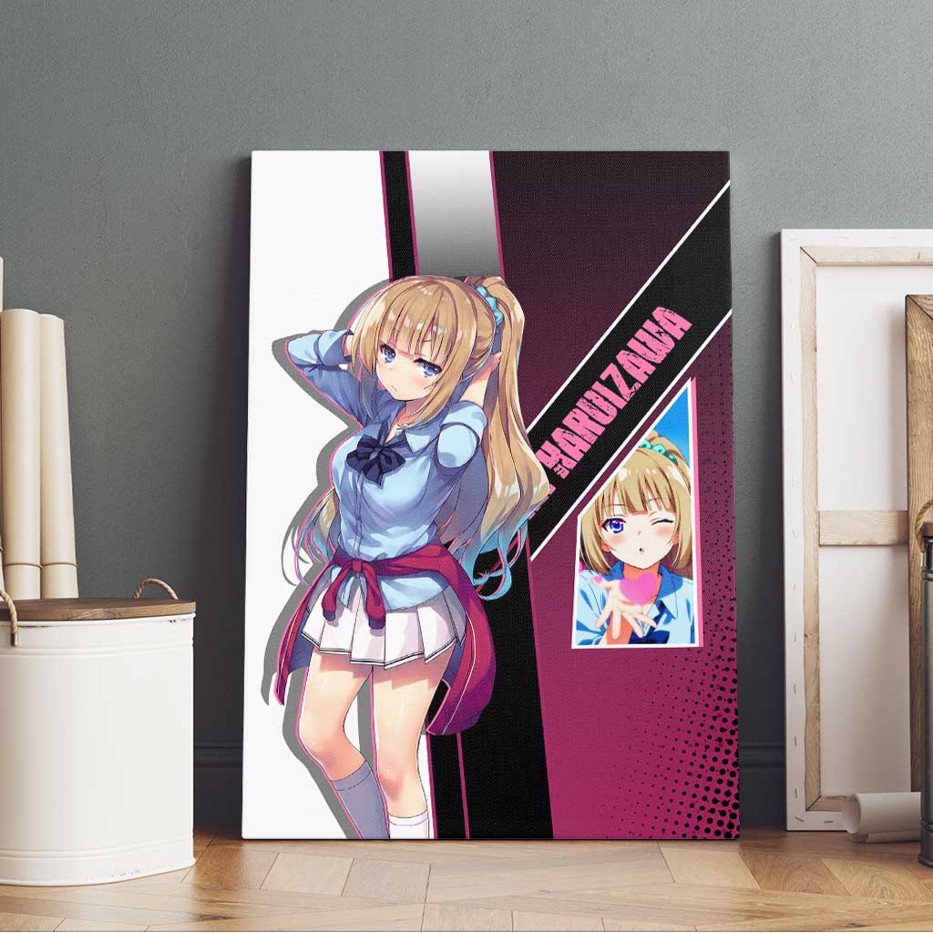Kei Karuizawa Canvas Wall Art Playful Modern School Anime Style