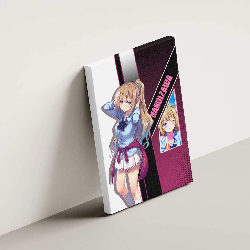 Kei Karuizawa Canvas Wall Art Playful Modern School Anime Style