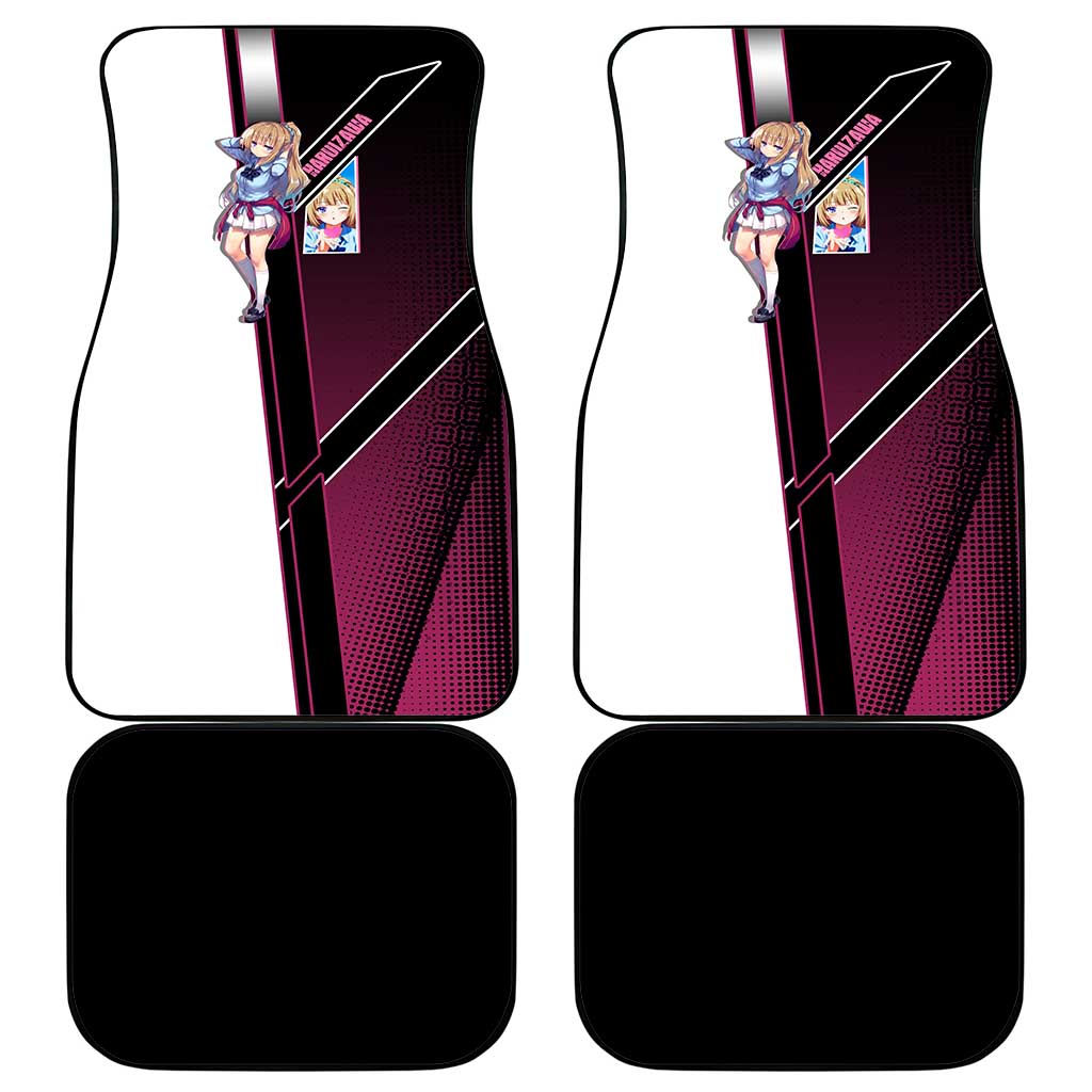 Kei Karuizawa Car Mats Playful Modern School Anime Style