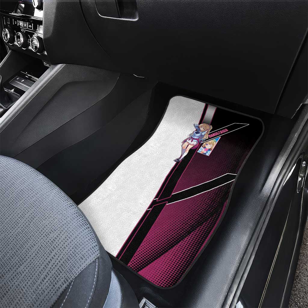 Kei Karuizawa Car Mats Playful Modern School Anime Style