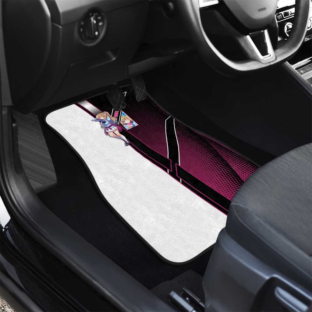 Kei Karuizawa Car Mats Playful Modern School Anime Style