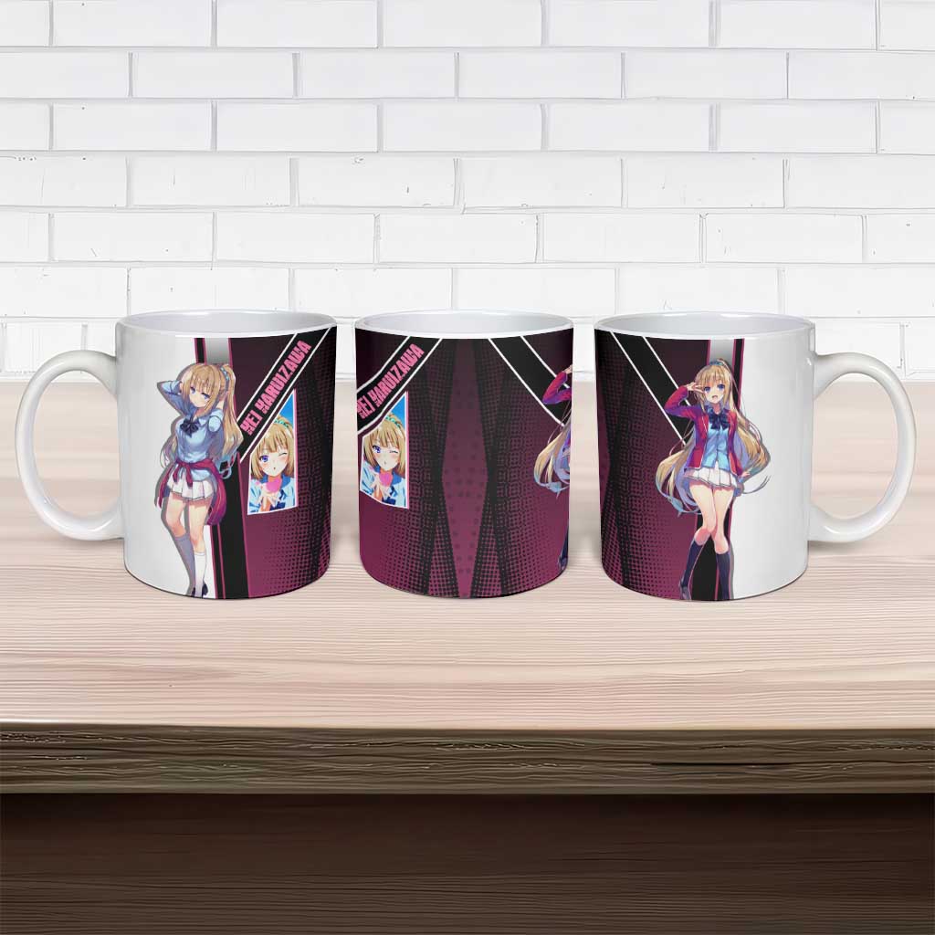Kei Karuizawa Ceramic Mug Playful Modern School Anime Style