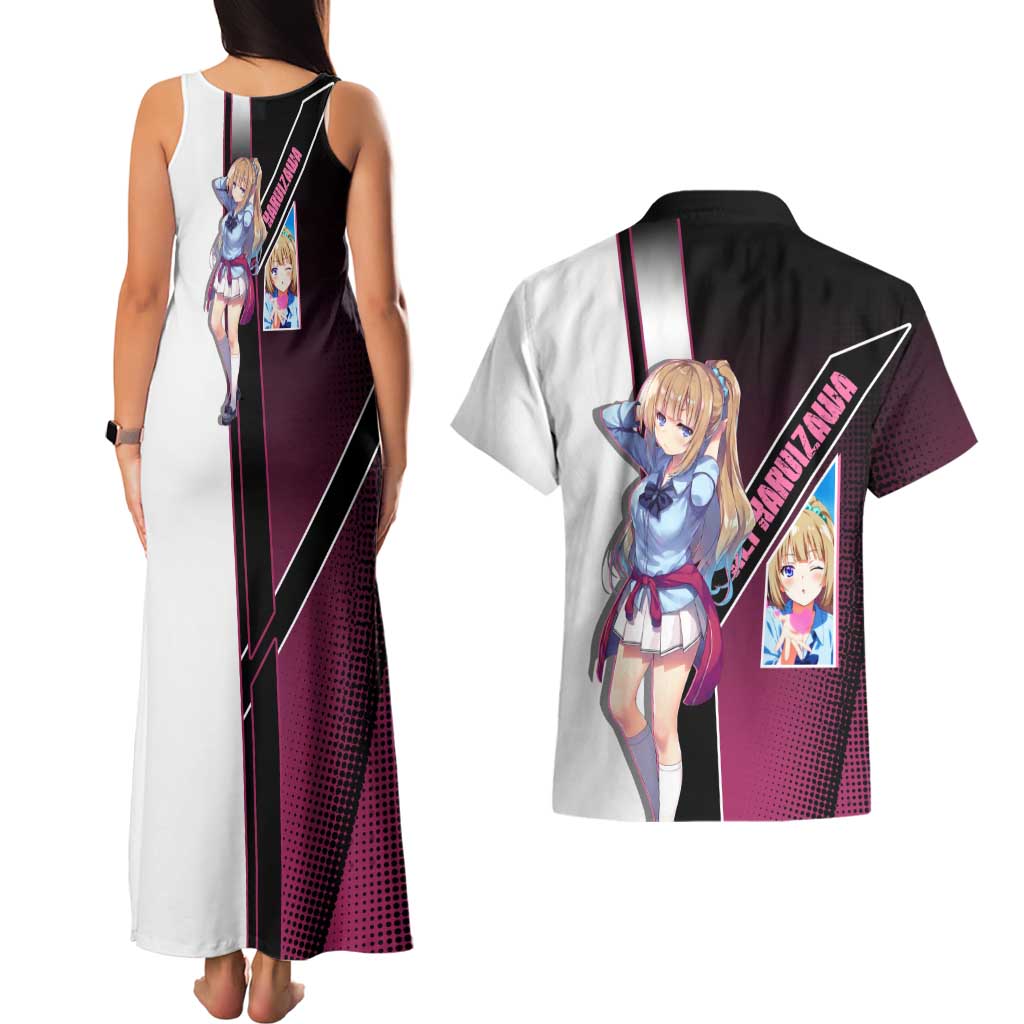 Kei Karuizawa Couples Matching Tank Maxi Dress and Hawaiian Shirt Playful Modern School Anime Style