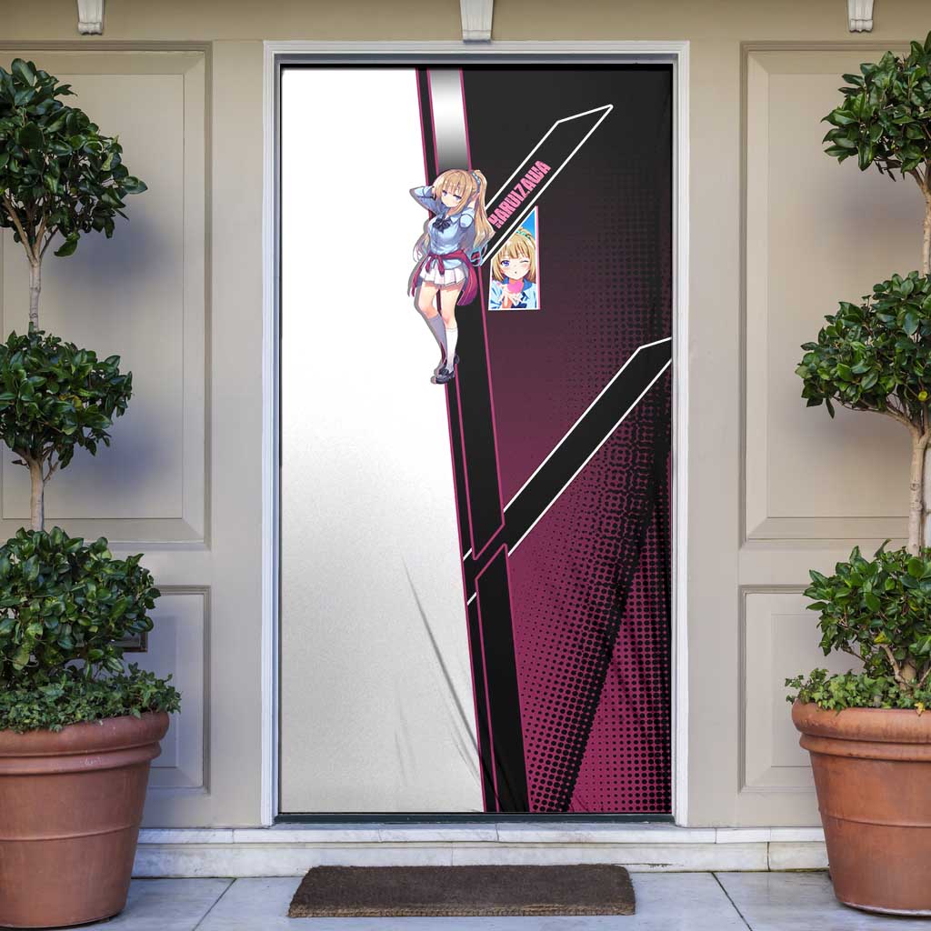Kei Karuizawa Door Cover Playful Modern School Anime Style