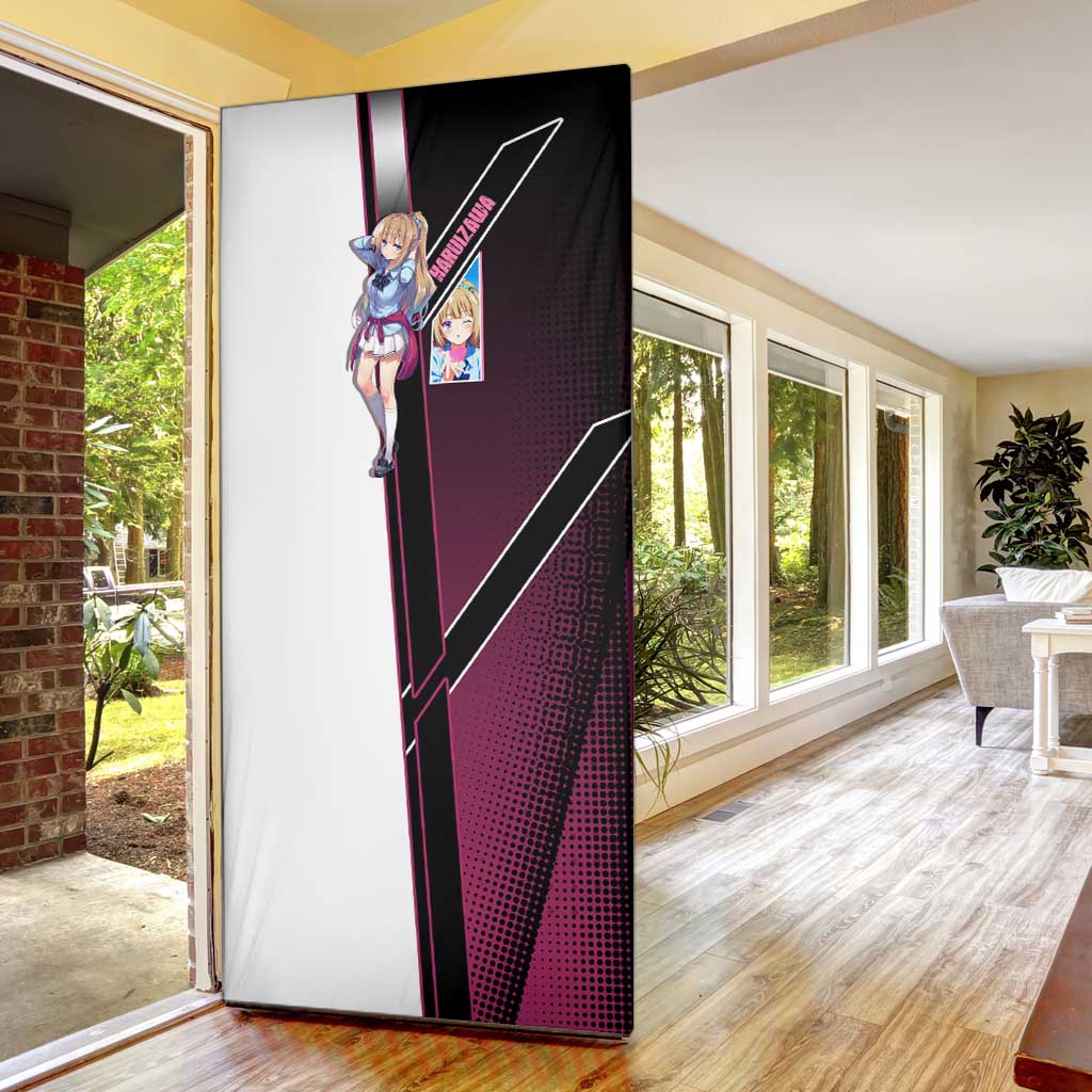 Kei Karuizawa Door Cover Playful Modern School Anime Style