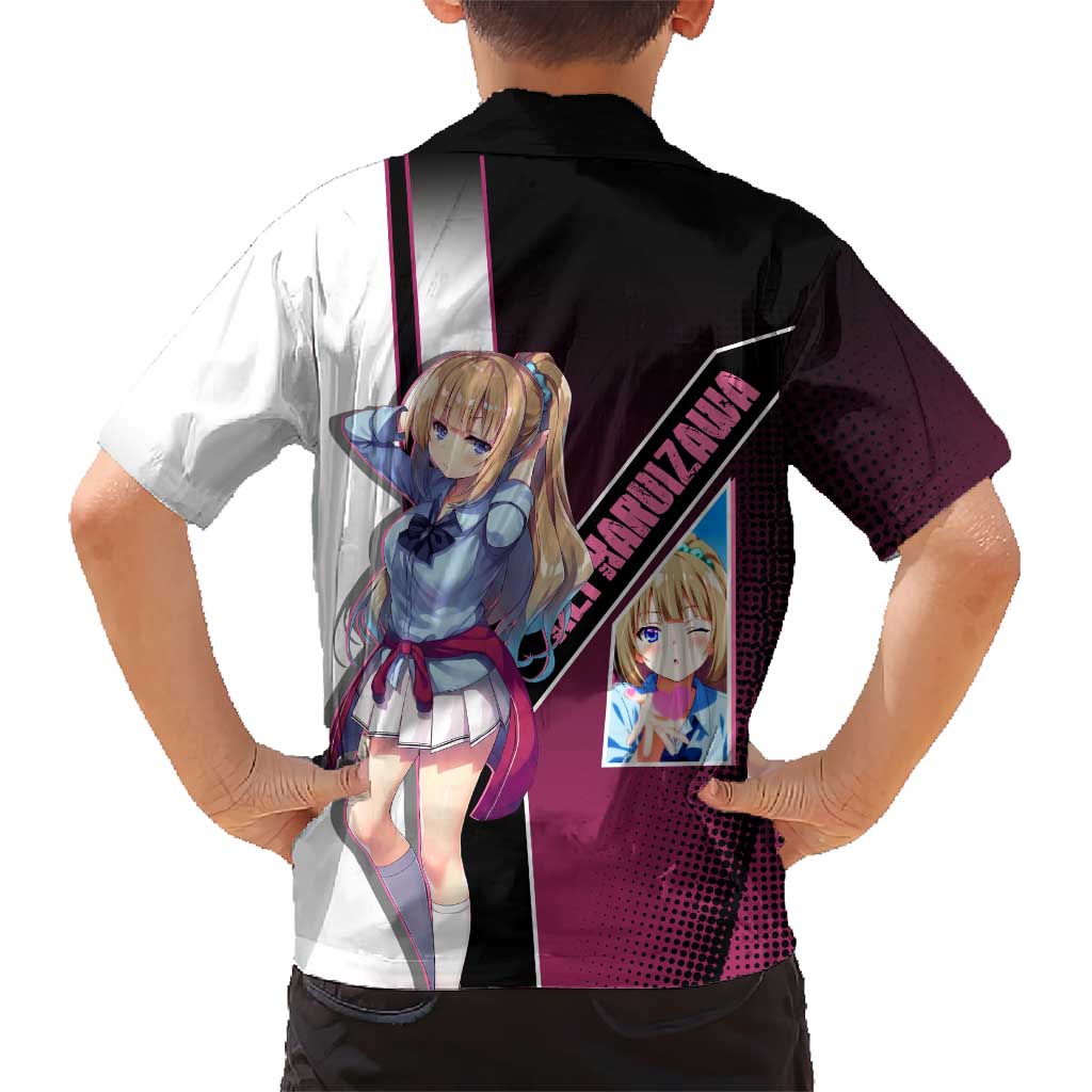 Kei Karuizawa Family Matching Long Sleeve Bodycon Dress and Hawaiian Shirt Playful Modern School Anime Style