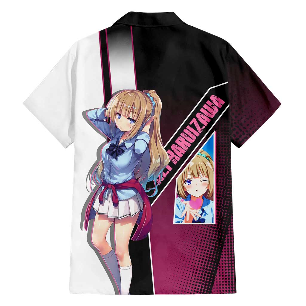 Kei Karuizawa Family Matching Short Sleeve Bodycon Dress and Hawaiian Shirt Playful Modern School Anime Style