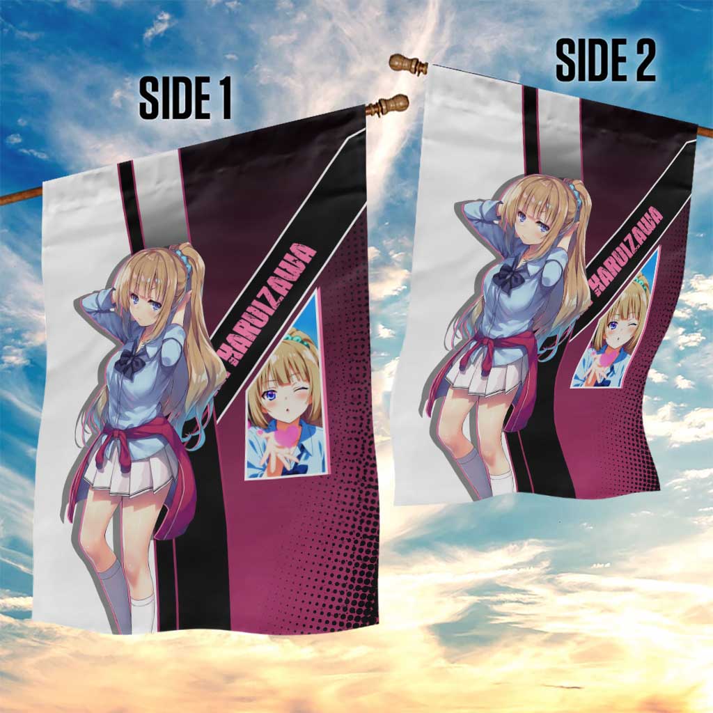 Kei Karuizawa Garden Flag Playful Modern School Anime Style
