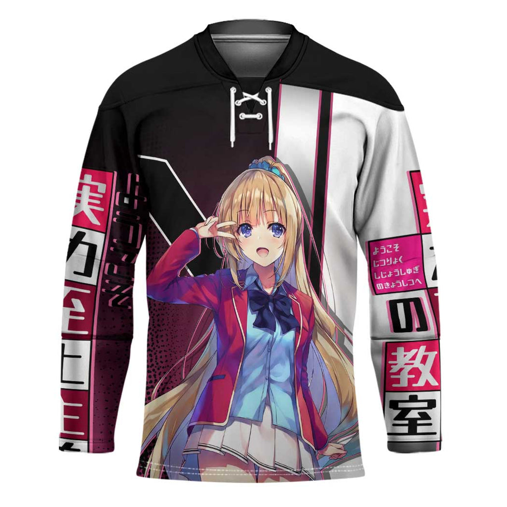 Kei Karuizawa Hockey Jersey Playful Modern School Anime Style