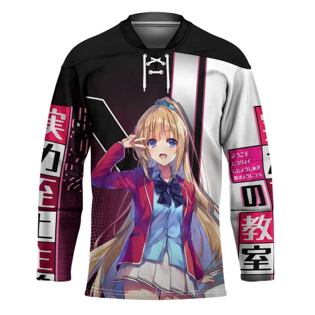 Kei Karuizawa Hockey Jersey Playful Modern School Anime Style