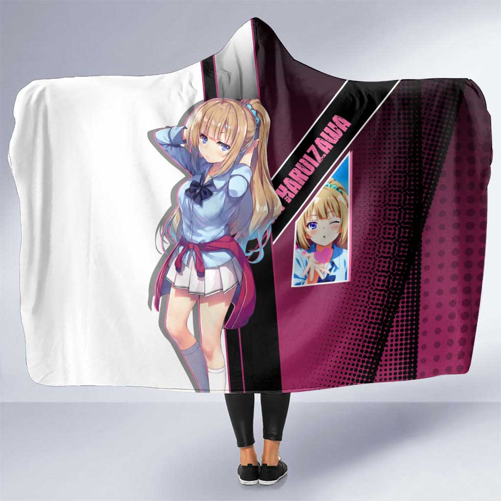Kei Karuizawa Hooded Blanket Playful Modern School Anime Style