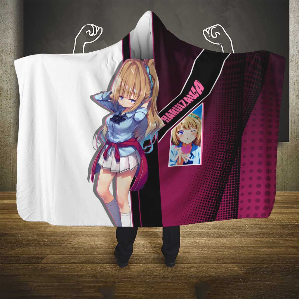 Kei Karuizawa Hooded Blanket Playful Modern School Anime Style