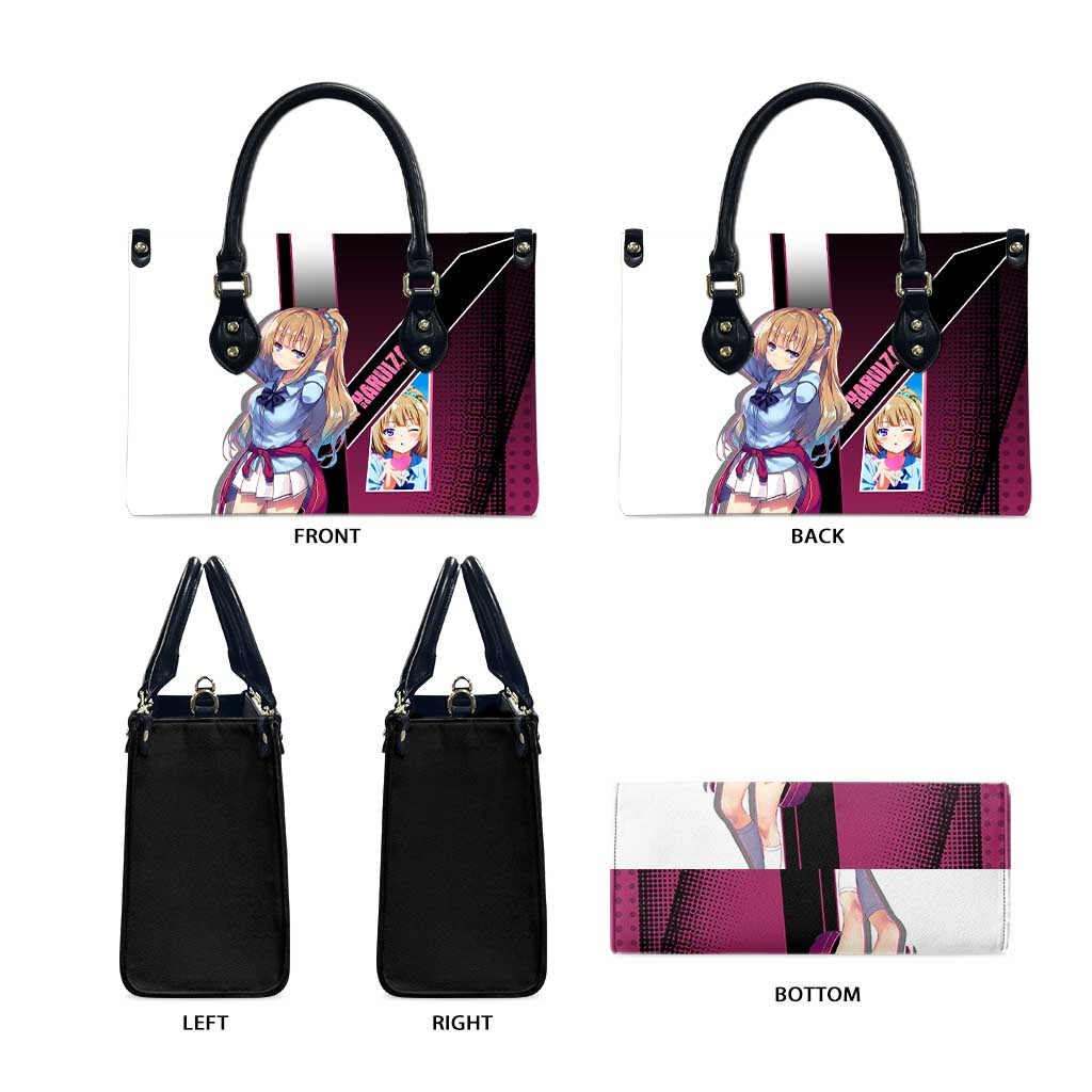 Kei Karuizawa Leather Bag Playful Modern School Anime Style