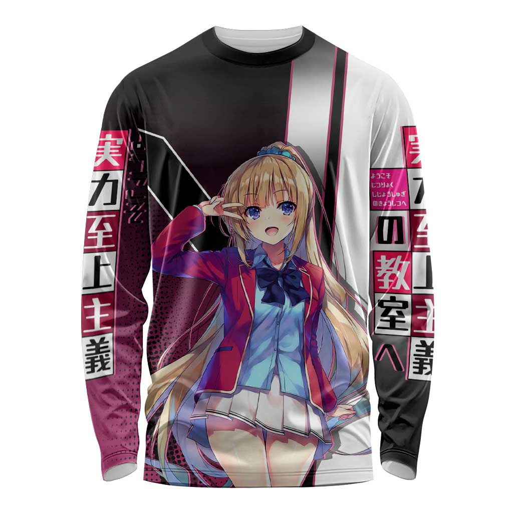 Kei Karuizawa Long Sleeve Shirt Playful Modern School Anime Style
