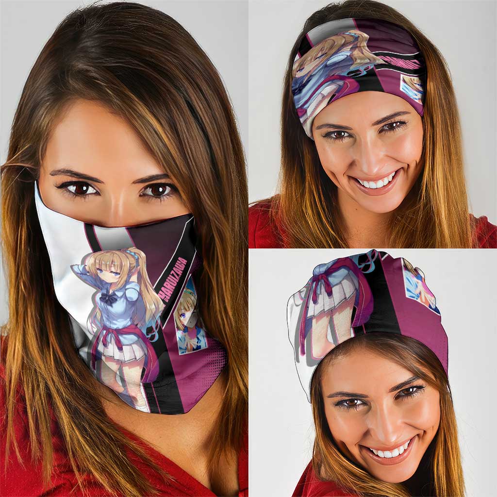 Kei Karuizawa Neck Gaiter Playful Modern School Anime Style